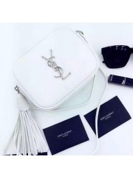 Yves Saint Laurent Monogram Blogger Bag Y16SS White Tl15304DI37