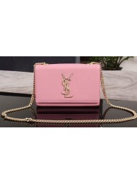Yves Saint Laurent Monogramme Cross-body Shoulder Bag 1311228 Pink Tl15247jf20