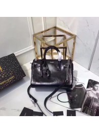 Yves Saint Laurent Original Calfskin Leather tote bag 2827 black Tl15071De45